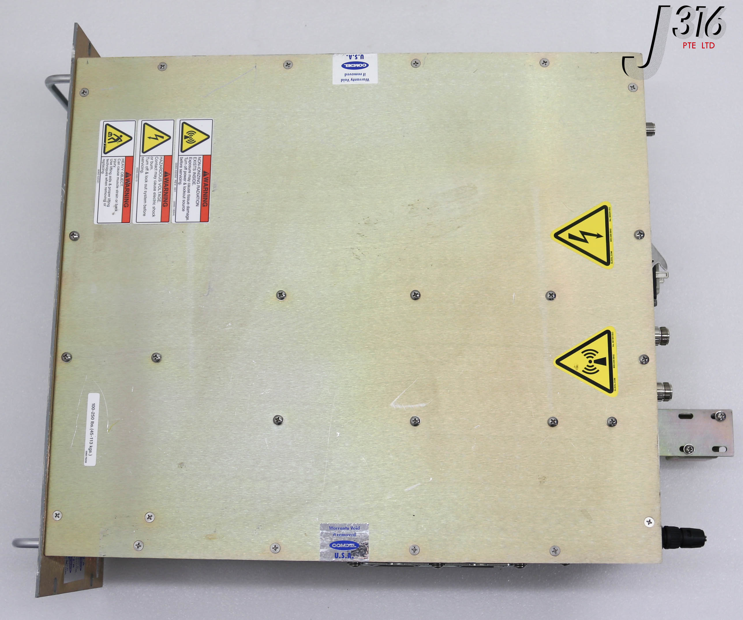 34465 COMDEL 13.56/2MHZ DUAL RF GENERATOR, CDX-2000, P/N: FP5336R1